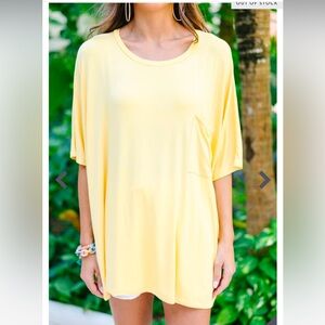 NWOT Mint Julep Boutique Oversized Tee